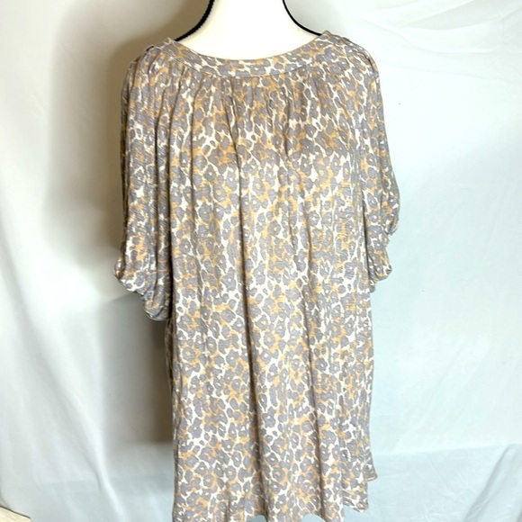 Anthropologie Maeve leopard print top - Picture 2 of 7